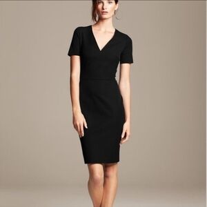 ROLAND MOURET From Banana Republic Leopard Ver Dress - Size 2